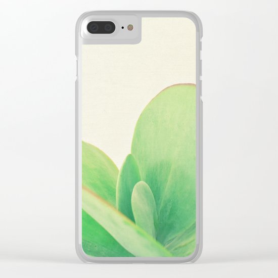 Paddle Plant Clear iPhone Case