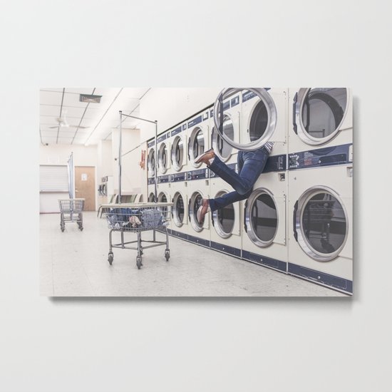 laundry Metal Print