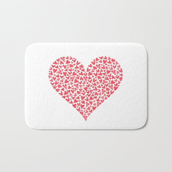 Heart Within Bath Mat