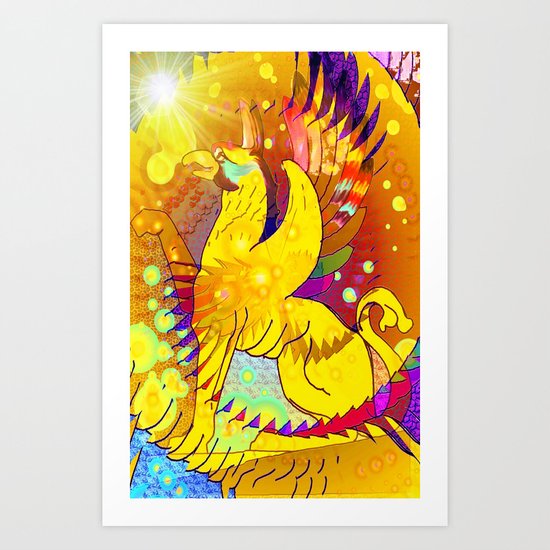 chimera Art Print
