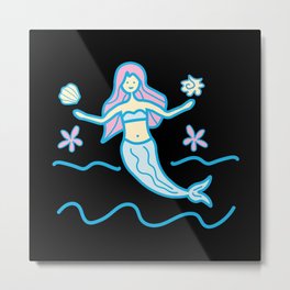 Mermaid Metal Print | Mermaidbra, Mermaidbikini, Mermaiddress, Mermaidshirt, Graphicdesign, Mermaids, Mermaidblanket, Mermaidtails, Mermaid, Mermaidfin 