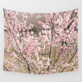 Kyoto Cherry Blossoms Wall Tapestry