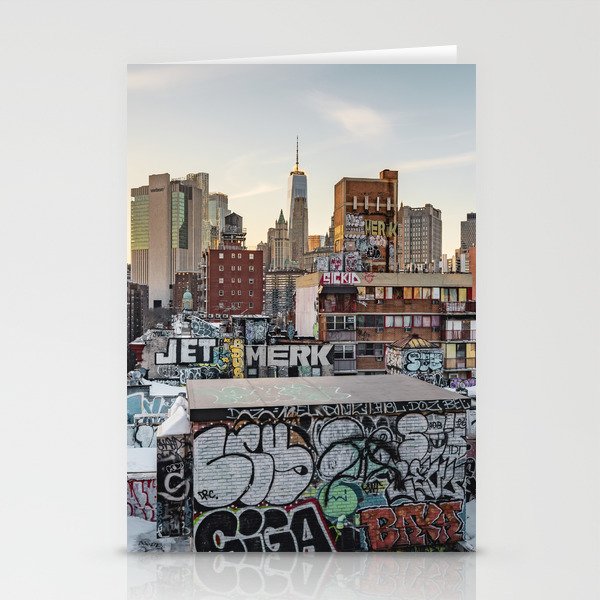 New York City Sunset Views | Travel Photography in NYC Stationery Cards