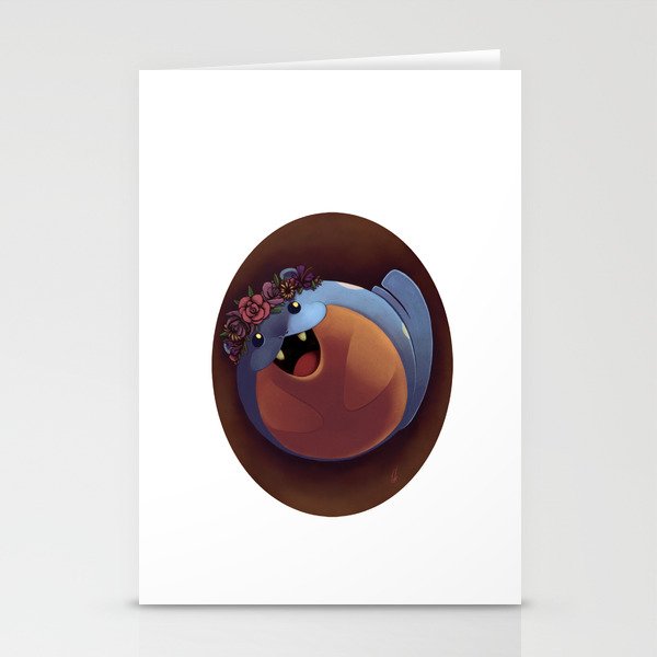 Soft Grunge Spheal Stationery Cards