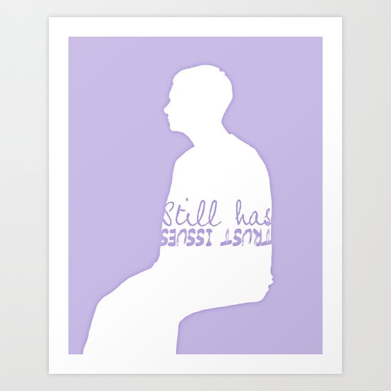 Trust Issues Art Print