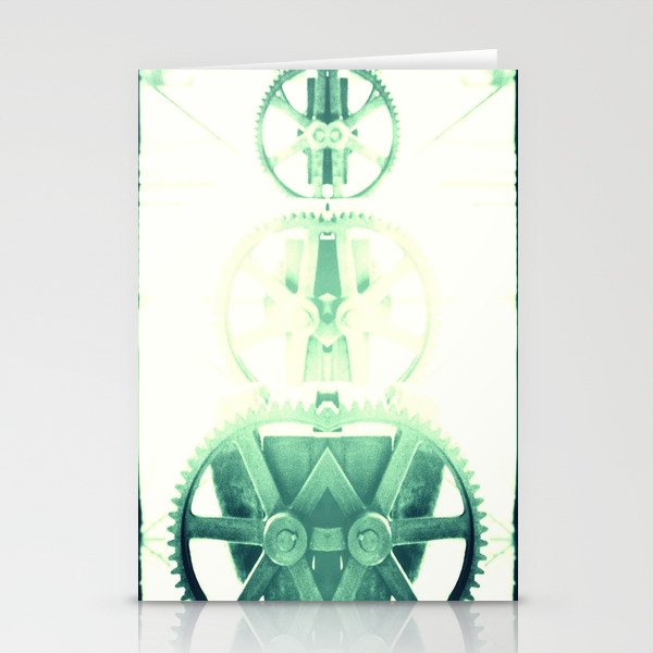 Oil the wheels Stationery Cards