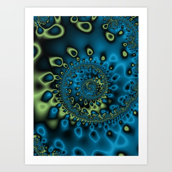 Bioluninescence Art Print