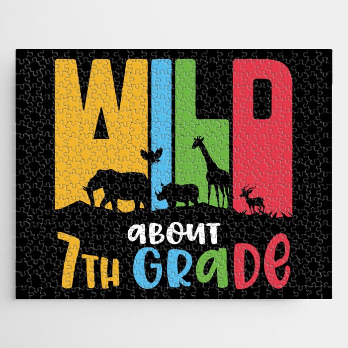 Wild About 7th Grade Jigsaw Puzzle