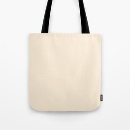 Simple Solid Color Antique White All Over Print Tote Bag