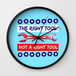Election Wall Clock | Pop Art, Funny, Typography, Political 