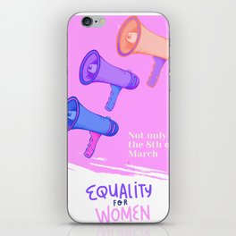 fight for your rights iPhone Skin