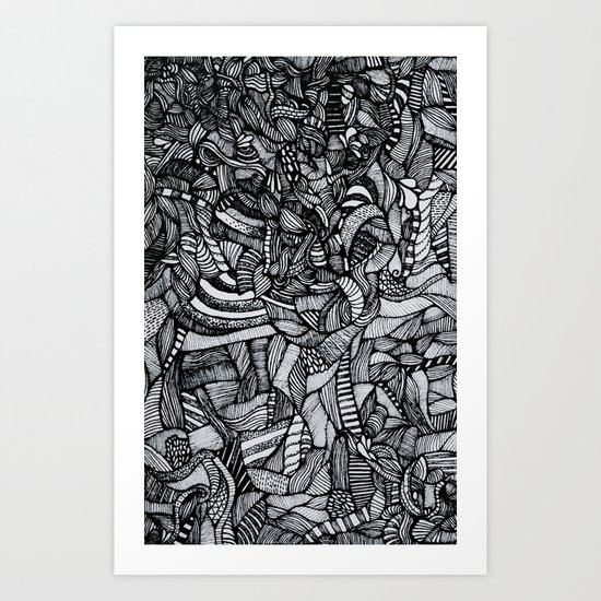 It's in the Tea Leaves Art Print