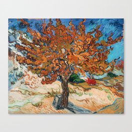 Vincent van Gogh "The Mulberry Tree" edited Canvas Print