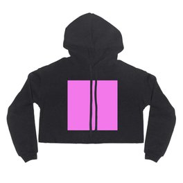 Rose Pink Solid Monochromic Color Hoody