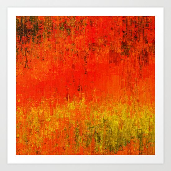 Orangia Art Print