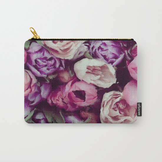 magnificent painted flowers Carry-All Pouch