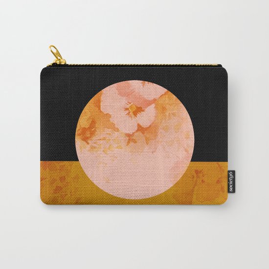 moon floral Carry-All Pouch