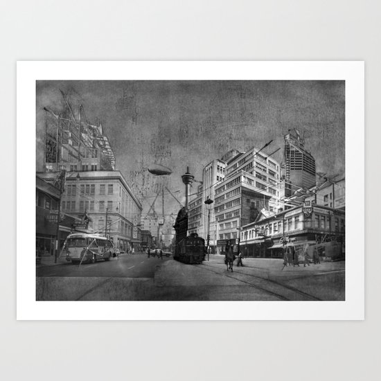 Calgary Eatons Art Print