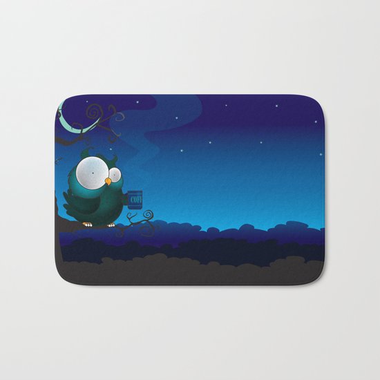 Coffee break Bath Mat