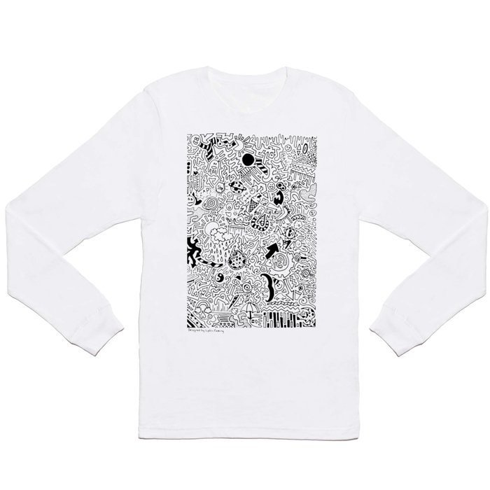 Doodles are a Waste of Time Long Sleeve T Shirt