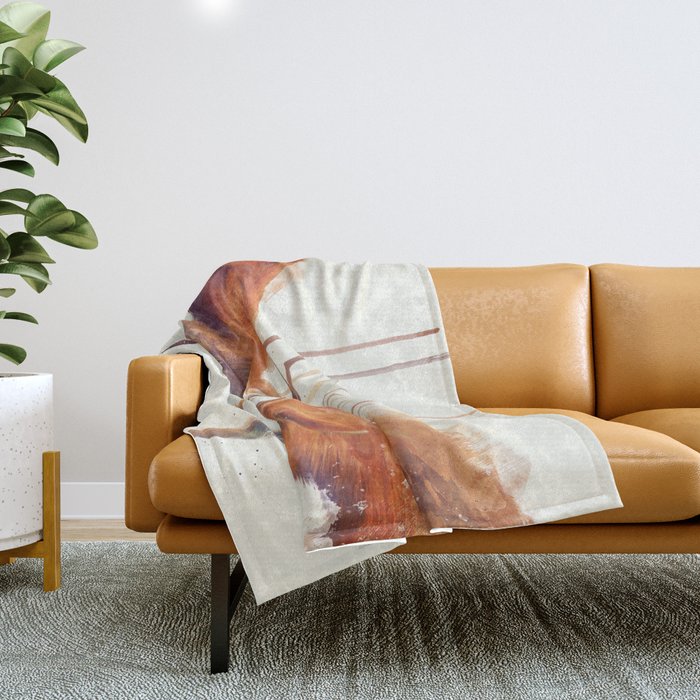 Stags // Strong Throw Blanket