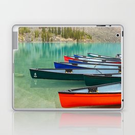 Colorful Canoes Laptop Skin