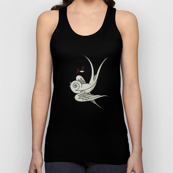 Peace Sparrow Unisex Tank Top