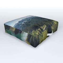 Mountain, Scenic, Rainier, Eunice Lake, National Park, Parks 2016 Outdoor Floor Cushion