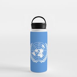 United Nations Flag Water Bottle