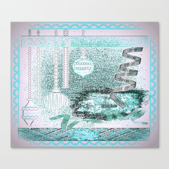 Merry Christmas 8 Canvas Print