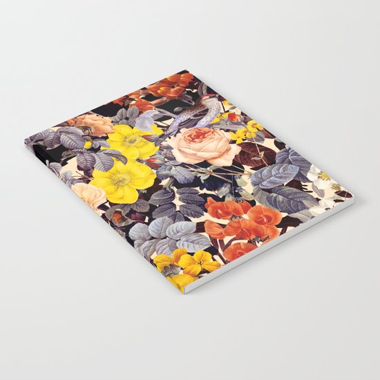Floral Pattern Notebook