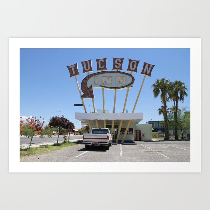 tucson inn Art Print