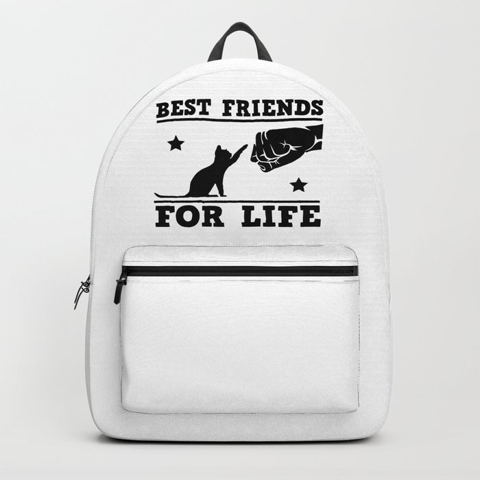 Cat Dad Best Friends For Life Backpack