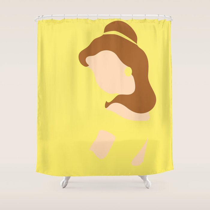 Belle Beauty And The Beast Shower Curtain By Ese51 Society6 Belle Beauty And The Beast Shower Curtain