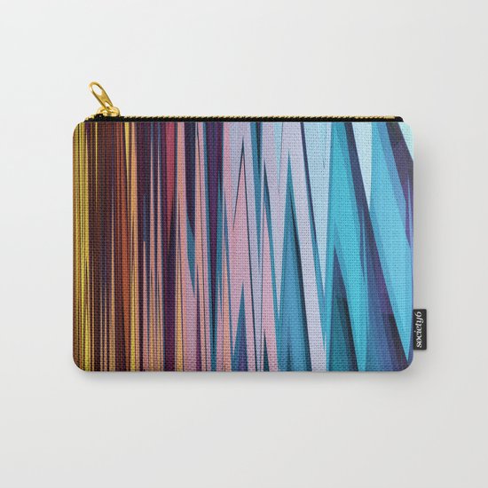Water and Earth tones in an Abstract Carry-All Pouch