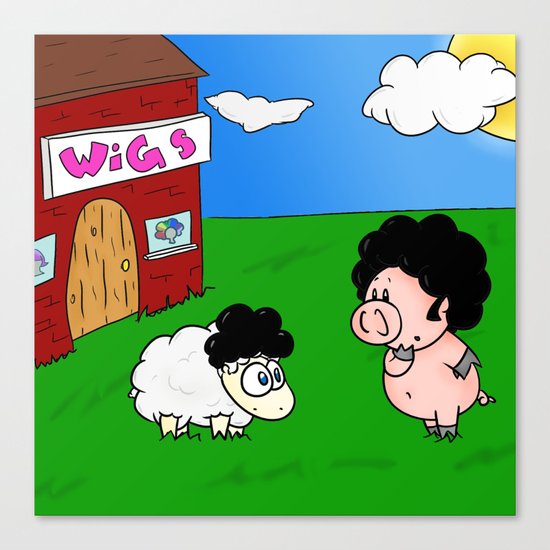 Impostor! Canvas Print