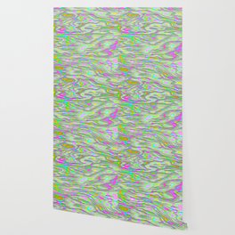Funky liquid shapes Wallpaper