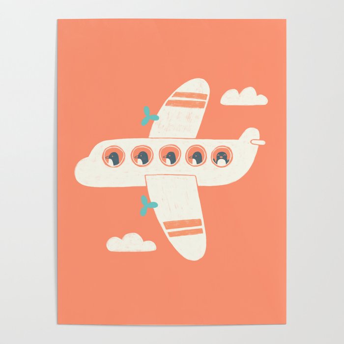 Penguin Airlines Poster