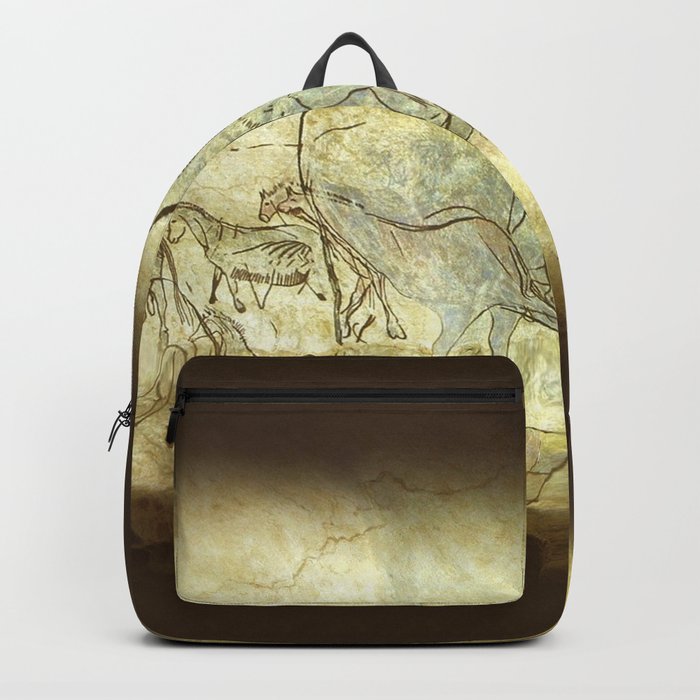 Lascaux Cave Painting France. Backpack