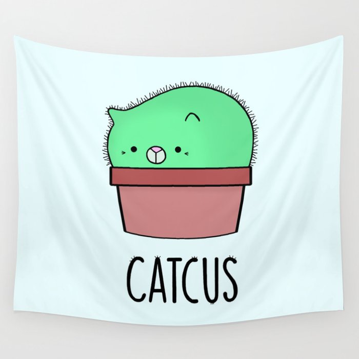 Catcus Wall Tapestry