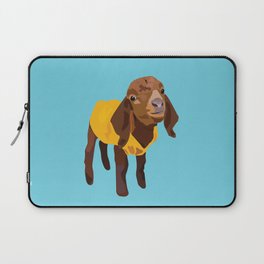 Goaty McGoatface - yellow Laptop Sleeve