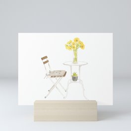 Sunflowers in the Morning  Mini Art Print