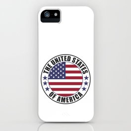 The United States of America - USA iPhone Case