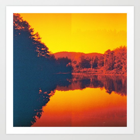 127 Happy Accidents Art Print