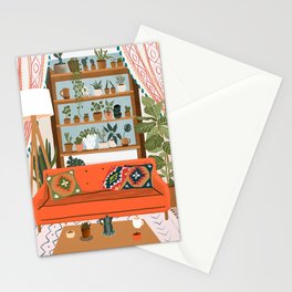 Let the sun shine on your plants Stationery Card