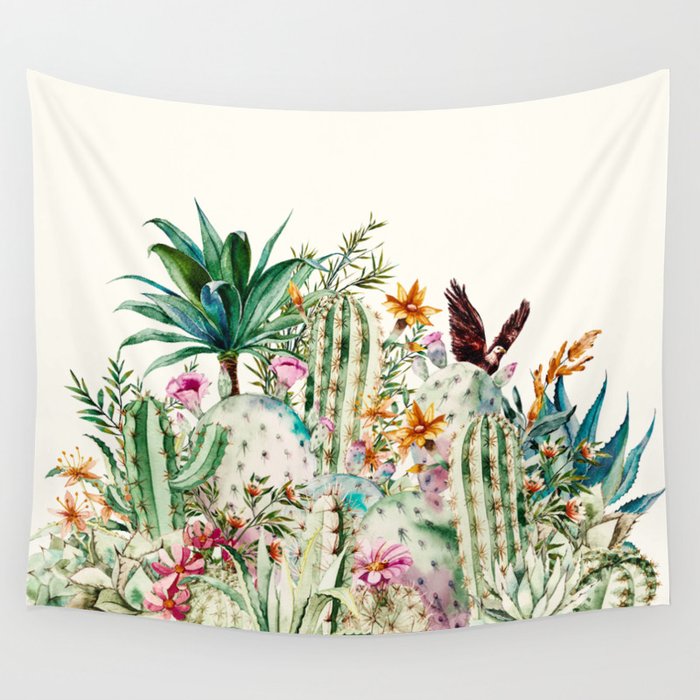 Cactus tapestry deals