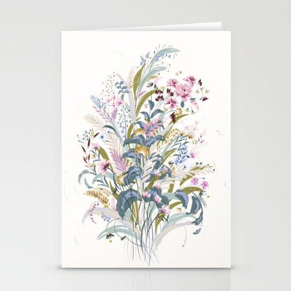 Floral bouquet Stationery Cards
