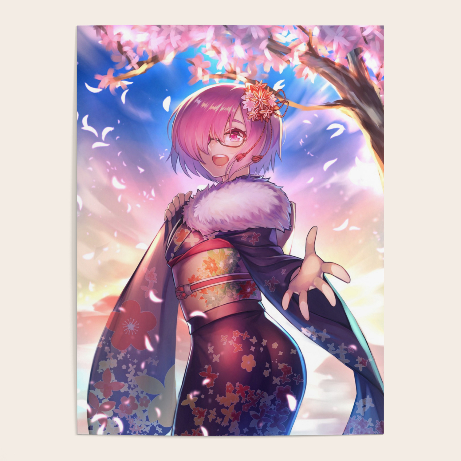 Fate Grand Order Mashu Kyrielight Poster By Kistukai Society6 Fate Grand Order Mashu Kyrielight Poster By Kistukai Society6