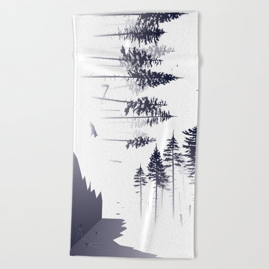 The other side Beach Towel