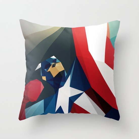 Front Man Throw Pillow